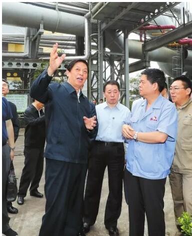 栗战书实地检查河南大气污染防治法实施情况