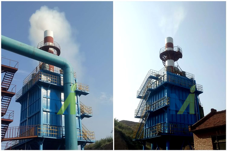 山西砖厂湿式静电除尘器烟气量不大于100000m3/h，设计气速为1m/s