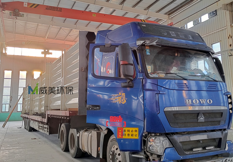 锌冶炼尾气治理湿电除尘器发货内蒙古